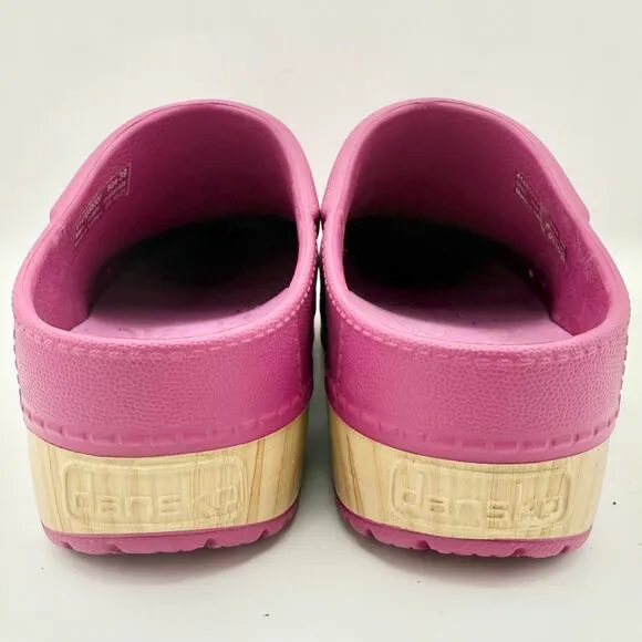 Dansko XP 2.0 Pink Slip-On Clogs Size 39 EU / 8.5-9 US – Comfort Nursing Shoes