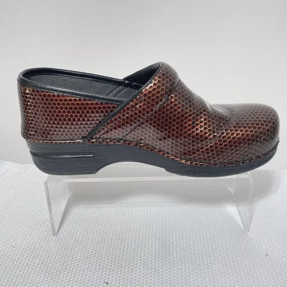 Dansko XP Clogs Women's EU 40 US 9.5-10 Brown Slip On Comfort Nursing Shoes