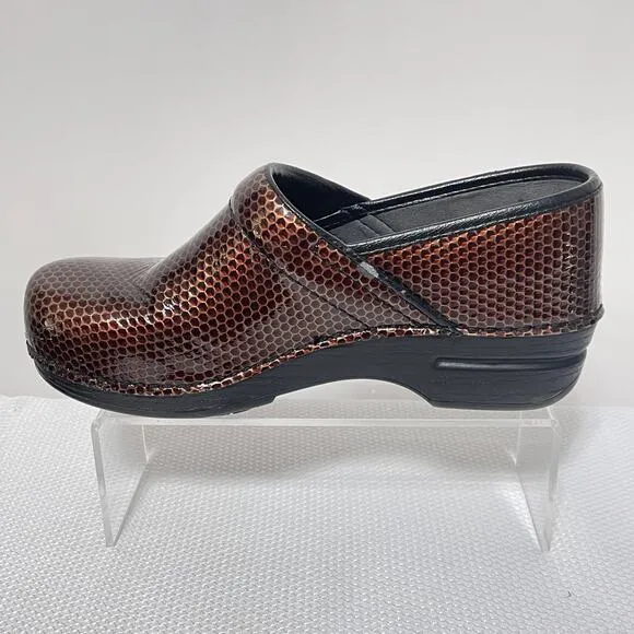 Dansko XP Clogs Women's EU 40 US 9.5-10 Brown Slip On Comfort Nursing Shoes
