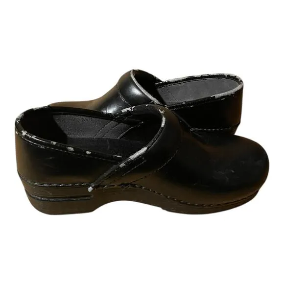Dansko XP Womens Career Comfort Clogs Nursing Size EU 37 US 6.5/7 Black