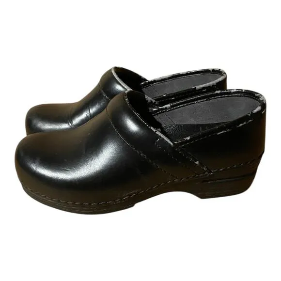 Dansko XP Womens Career Comfort Clogs Nursing Size EU 37 US 6.5/7 Black