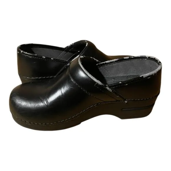 Dansko XP Womens Career Comfort Clogs Nursing Size EU 37 US 6.5/7 Black