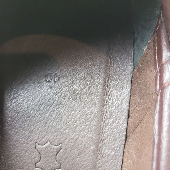Dansko Gold Patterned Clogs