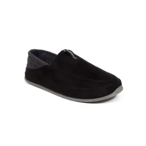 DEER STAGS  Mens Black Campo Round Toe Slip On Slippers Shoes 8 M