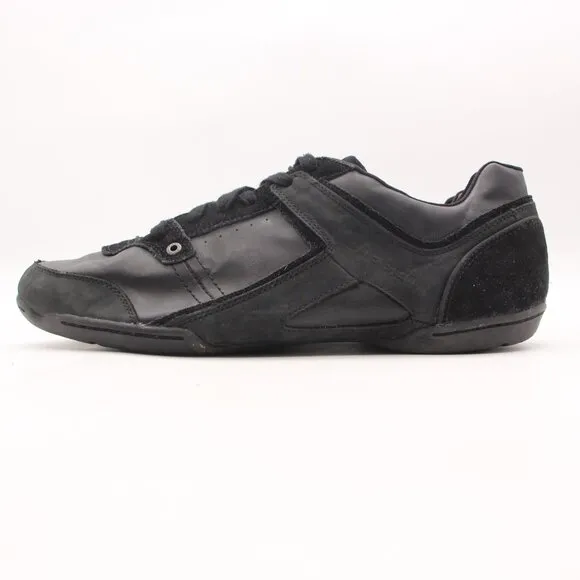 Diesel Excurse Sneakers Men's Size 13 Black Leather Shoes 93243