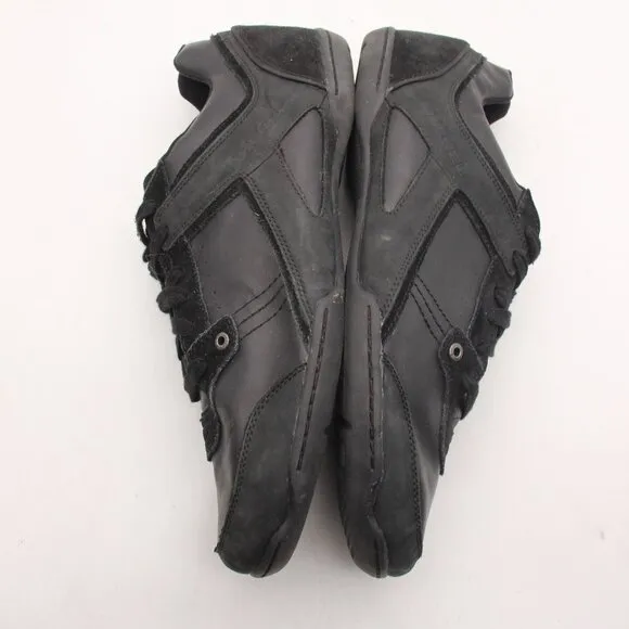 Diesel Excurse Sneakers Men's Size 13 Black Leather Shoes 93243
