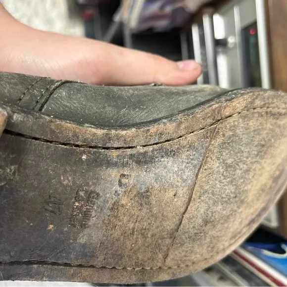 Diesel Norman Distressed Leather Boots Men’s Size 11.5