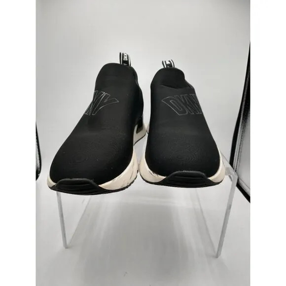 DKNY Black Slip-On Sneakers Size 8.5 M Womens