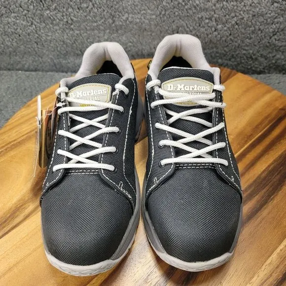 Doc Dr Martens Alsea Shoes Composite Safety Toe Black Mens Size 5 Womens Size 6