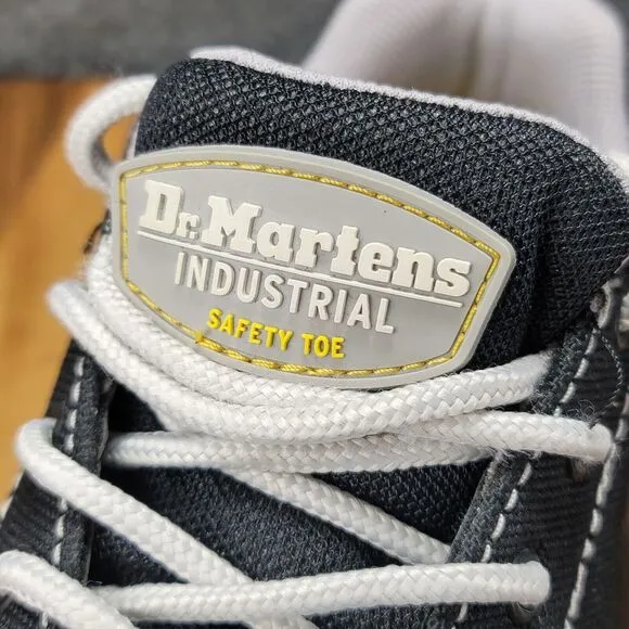 Doc Dr Martens Alsea Shoes Composite Safety Toe Black Mens Size 5 Womens Size 6
