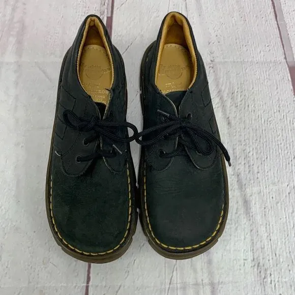 Doc Dr. Martens Child’s Size 1 Air Cushion Oxford Dress Shoes Made in England
