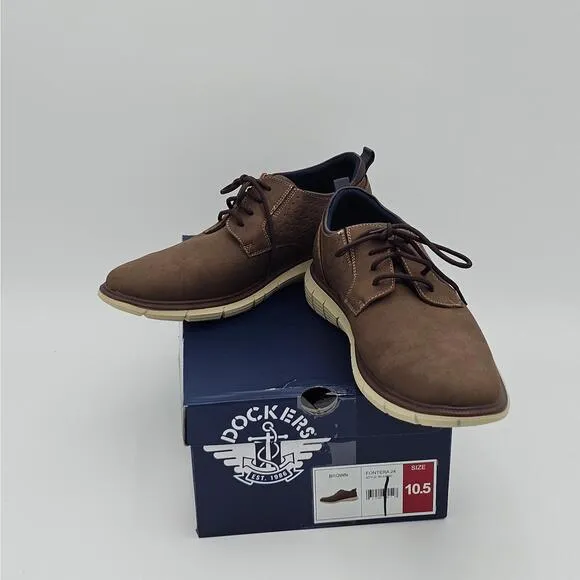 Dockers Fontera 24‎ Men’s Dress Shoes, Brown, Size 10.5 (Style 90-43982)