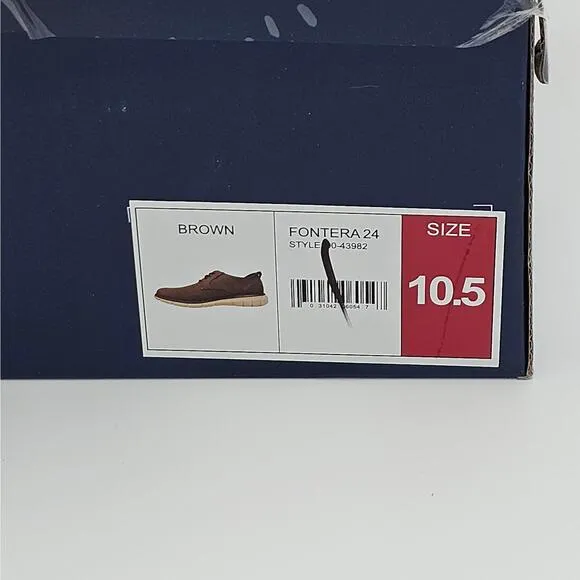 Dockers Fontera 24‎ Men’s Dress Shoes, Brown, Size 10.5 (Style 90-43982)