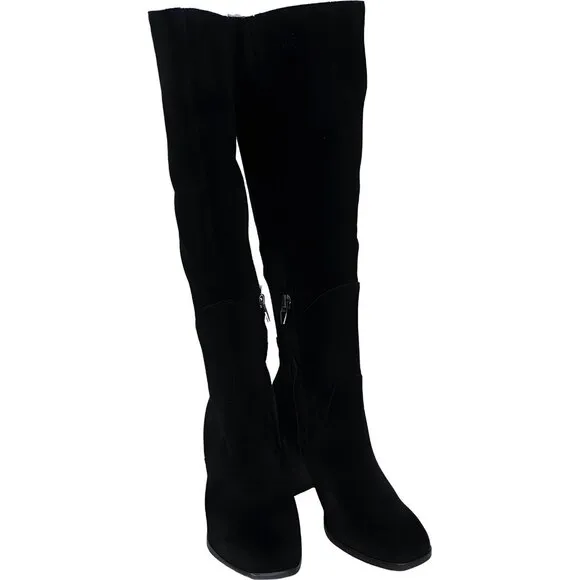 Dolce Vita Black Suede Fynn Women's Boots Size 5.5 - Excellent Condition