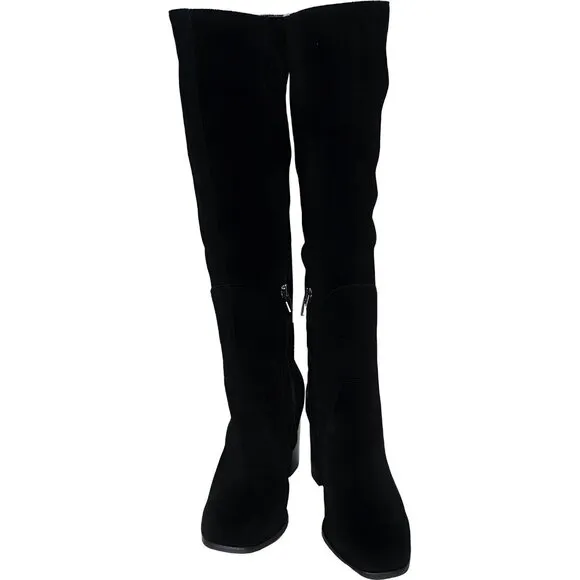 Dolce Vita Black Suede Fynn Women's Boots Size 5.5 - Excellent Condition