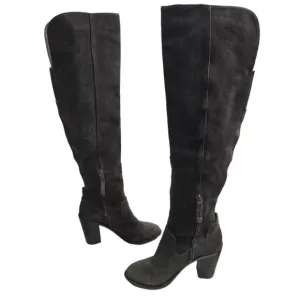 Dolce Vita Ohanna Over The Knee Boots Sz 7.5 Dark Gray