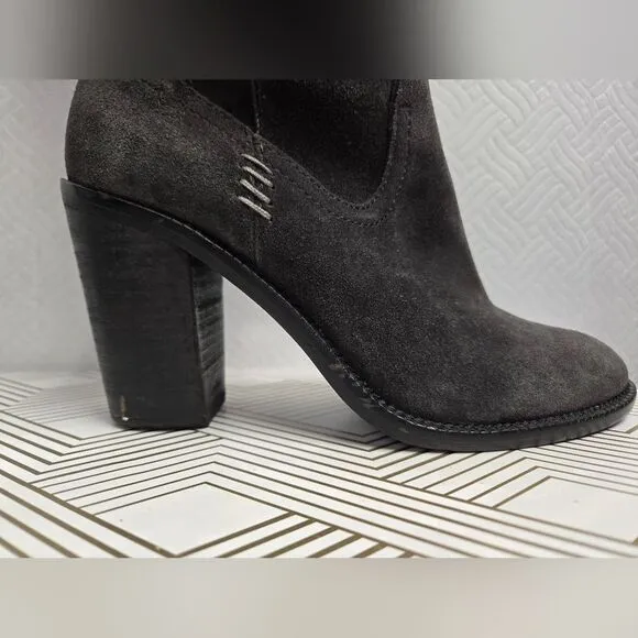 Dolce Vita Ohanna Over The Knee Boots Sz 7.5 Dark Gray