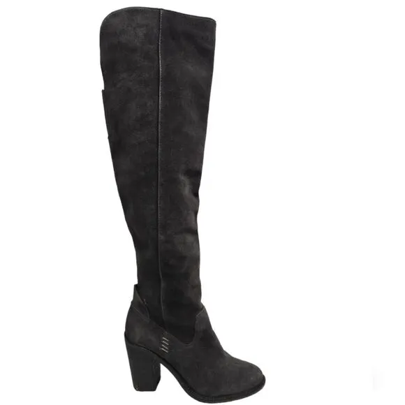 Dolce Vita Ohanna Over The Knee Boots Sz 7.5 Dark Gray