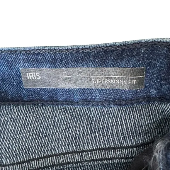 Dondup Super Skinny Silver Metallic Jean | 29