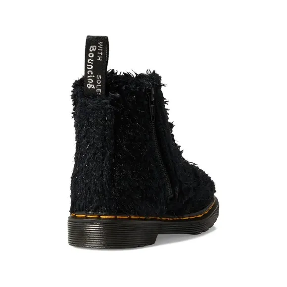 Dr. Marten Kids' 1460 Tinsel Faux Fur Boot in size 12 BRAND NEW/never worn ✨
