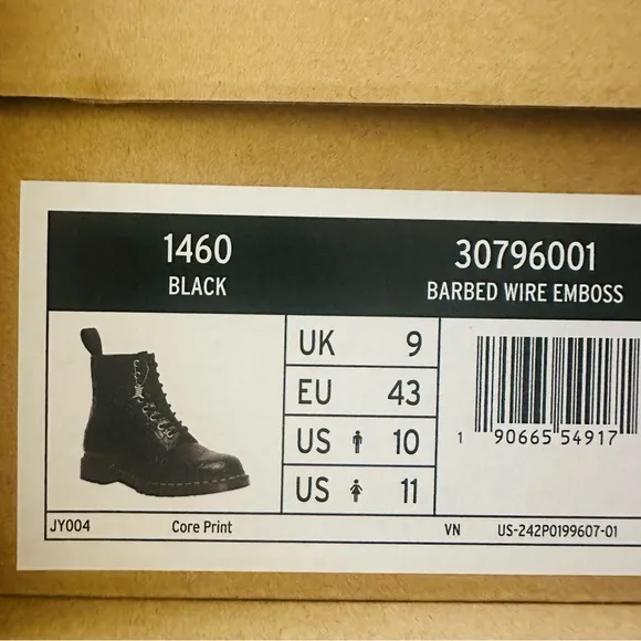 Dr. Martens 1460 8-Eye Barbed Wire Boot
