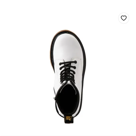 Dr. Martens 1460 8-Eye Boot - Little Kid / Big Kid - White.  Girls size 4 NWT
