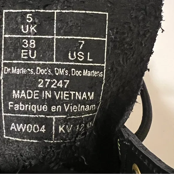 DR MARTENS 1460 FLORAL BLOOM LEATHER LACE UP BOOTS