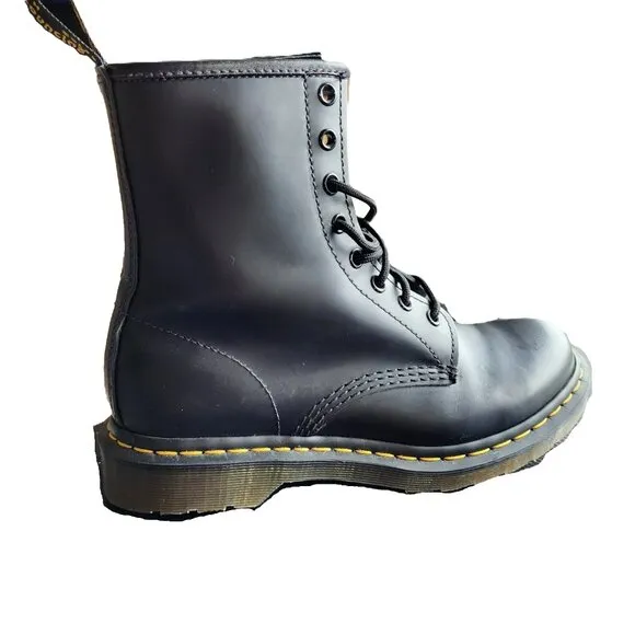 Dr. Martens 1460W Leather Women's Boots 9 US - Black $170 MSRP
