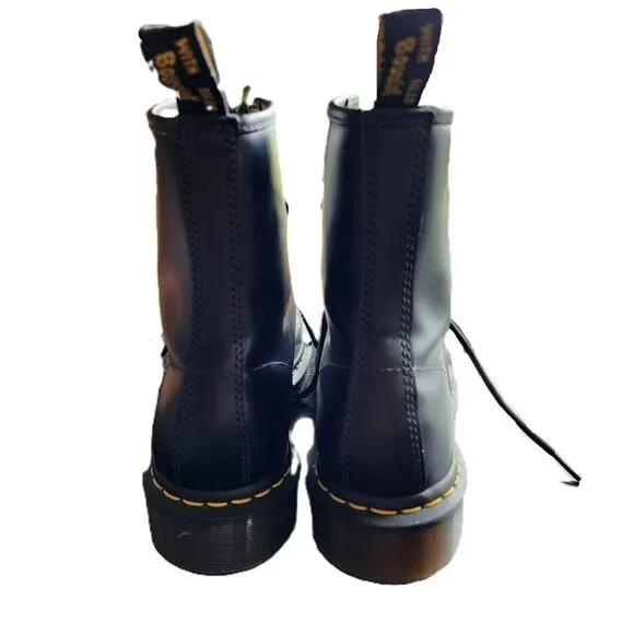 Dr. Martens 1460W Leather Women's Boots 9 US - Black $170 MSRP