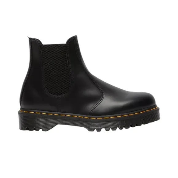 Dr Martens 2976 Bex Smooth Leather Chelsea Boots in Black Sz 11