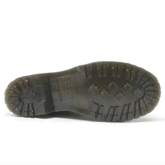 Dr. Martens 2976 Leonore Casual Slip-On Chelsea Leather fur lined zebra boots 9