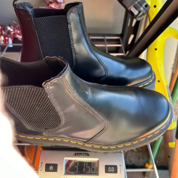 Dr. Martens Black boots size 10 women as is condition
