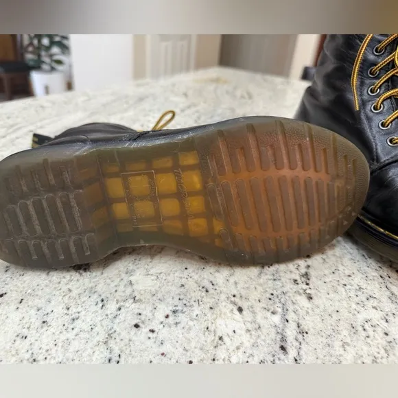 Dr. Martens Black Leather Boots Original Smooth or Scuffed Leather