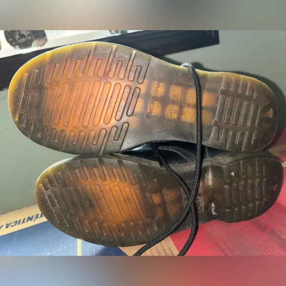 Dr. Martens Black Vintage 1460 Pascal Boots please read description
