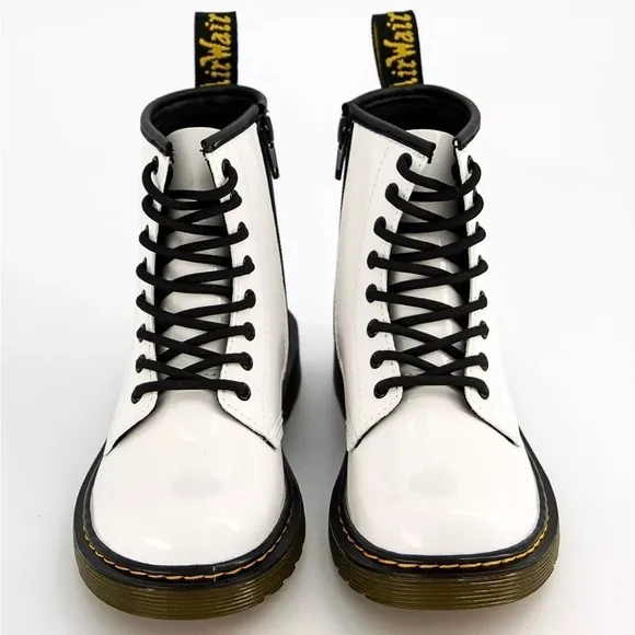DR. MARTENS BOOTS‎ 1460 WHITE FOR GIRLS SIZE 10