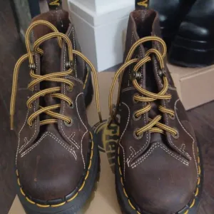 Dr. Martens Brown Church Quad Arc Leather Boots 6