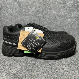 Dr Martens Composite Toe Safety Shoes Mens 7 / Womens 8 Black Lace Up Sneakers
