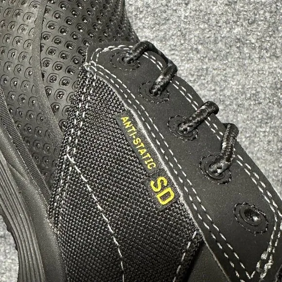Dr Martens Composite Toe Safety Shoes Mens 7 / Womens 8 Black Lace Up Sneakers