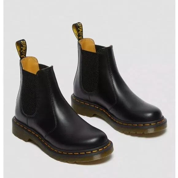 Dr. Martens Docs 2976 Women's Smooth Leather Chelsea Boots Size 10 US 42 EU