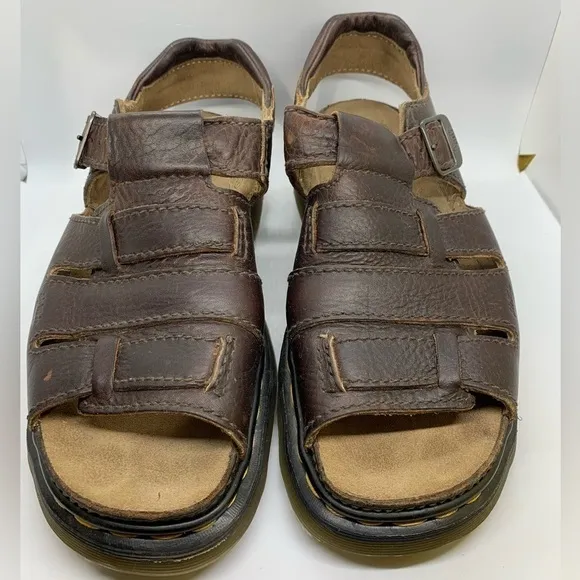 Dr. Martens Fisherman’s Y2K 90’s Leather Sandals Size 11