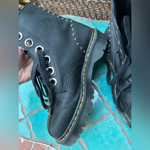 Dr. Martens Gomez Studded Combat Boots *RARE*