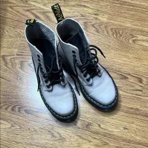 Dr. Martens Gray Lace Up BootsSize-7Perfect condition only worn a few times