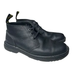 Dr. Martens Industrial Men’s Sussex Bear Track Black Leather Chukka Boots