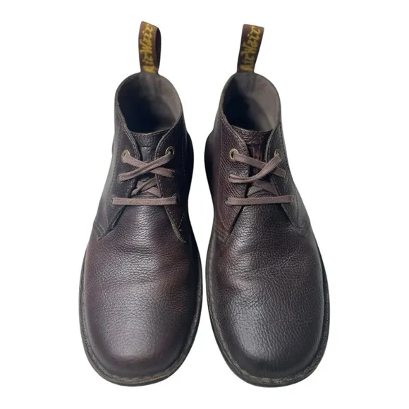 Dr. Martens Industrial Men’s Sussex Bear Track Brown Leather Chukka Boots