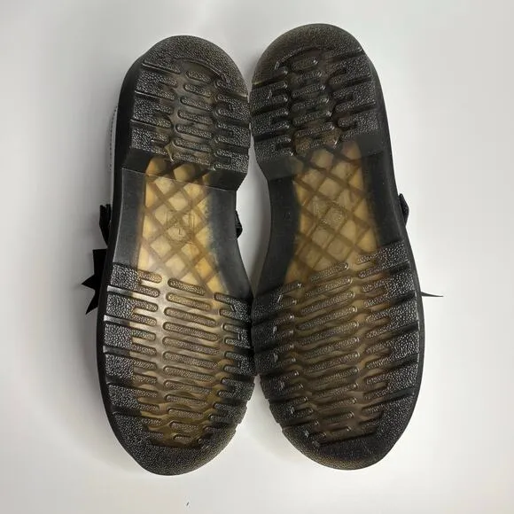 Dr. Martens Junior Maccy II Patent Leather Mary Jane Shoes in BlacK