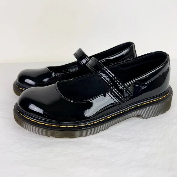 Dr. Martens Junior Maccy Patent Leather Mary Jane Shoes