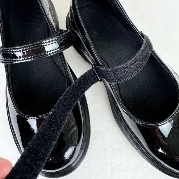 Dr. Martens Junior Maccy Patent Leather Mary Jane Shoes