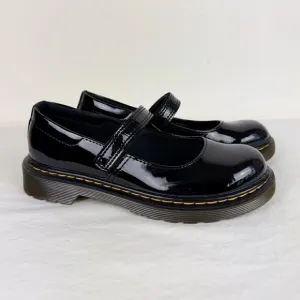 Dr. Martens Junior Maccy Patent Leather Mary Jane Shoes