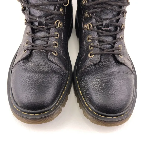 Dr. Martens Kelvin Brown Leather Lace Up Ankle Boots 11
