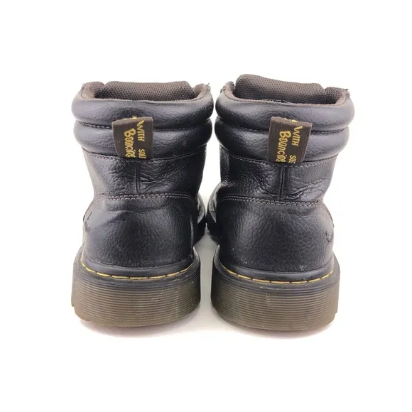 Dr. Martens Kelvin Brown Leather Lace Up Ankle Boots 11